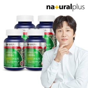 내츄럴플러스 스피루리나 180정 4병(12개월분) / 항산화