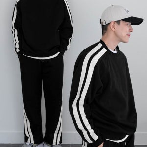 에드 라인 기모 트레이닝 세트[XL-4XL]