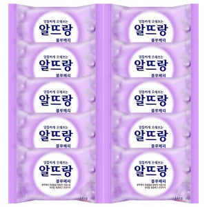 LG생활건강 알뜨랑 비누 블루베리 140g 10개