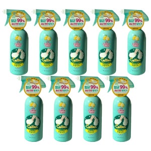 온더바디 발을 씻자 프레쉬 레몬 민트 코튼 풋샴푸 385ml x 9개 / 써클