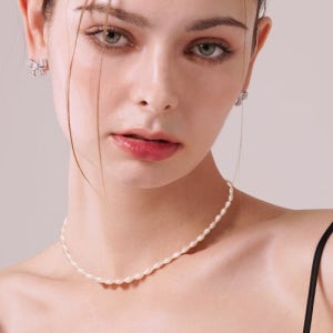 [오에스티] 펄어스 오벌 진주 4mm 목걸이 OTN223T02PWI OTN223T02PWI