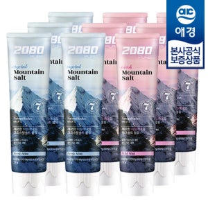[애경] 2080 퓨어 솔트 치약 150g x9개