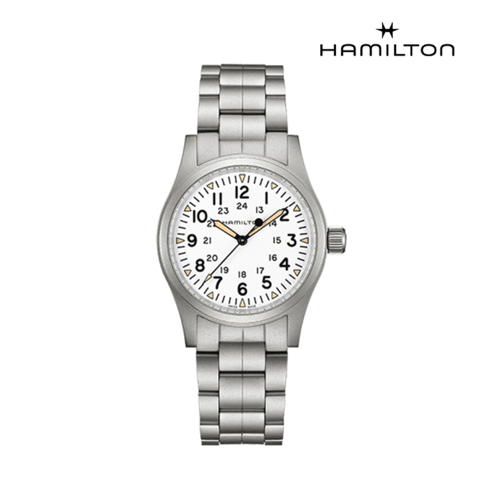 New 해밀턴 Hamilton Khaki Field Mechanical Dial Nylon Men s Watch H69439931