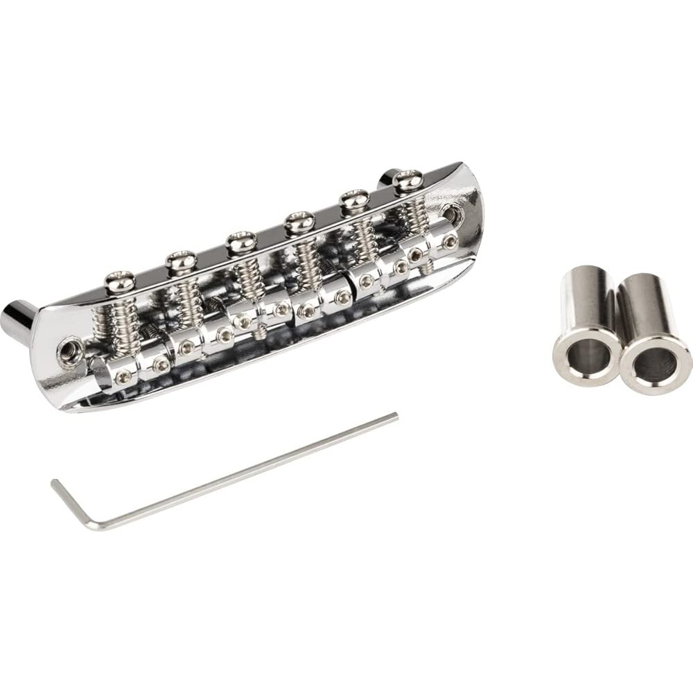Fender 펜더 머스탱 풀 조절 일본 크롬 일렉트릭 브리지 0081239049