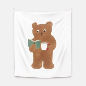 bookworm 패브릭 포스터 대형