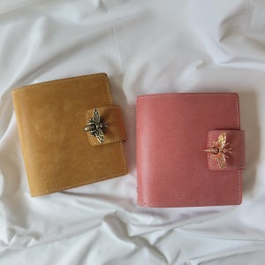 6공 정사각 가죽다이어리(A7), WishStory(위시스토리)