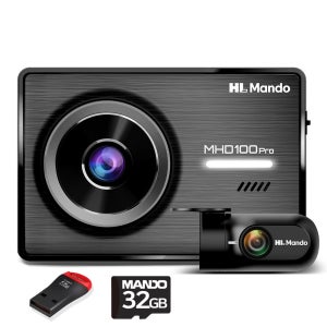 만도 2채널 블랙박스 MHD100 32G WiFi 풀HD/(리더기)포함 F/HD 초절전 주차대기 56일 ADAS 음성녹음 무상AS 2년 고선명LCD/전국AS  32G+자가장착+리더
