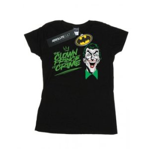영국직구 디씨코믹스 여성용 배트맨 조커 더 클라운 프린스 오브 크라임 면 티셔츠