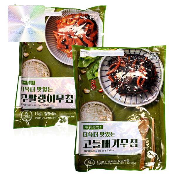 반찬단지 무말랭이무침 4kg X 4개 쫄깃 양념 무말랭이 대용량