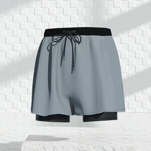 2중 속건 기능성 수영복 반바지 남성 비치웨어 여름 물놀이 필수템