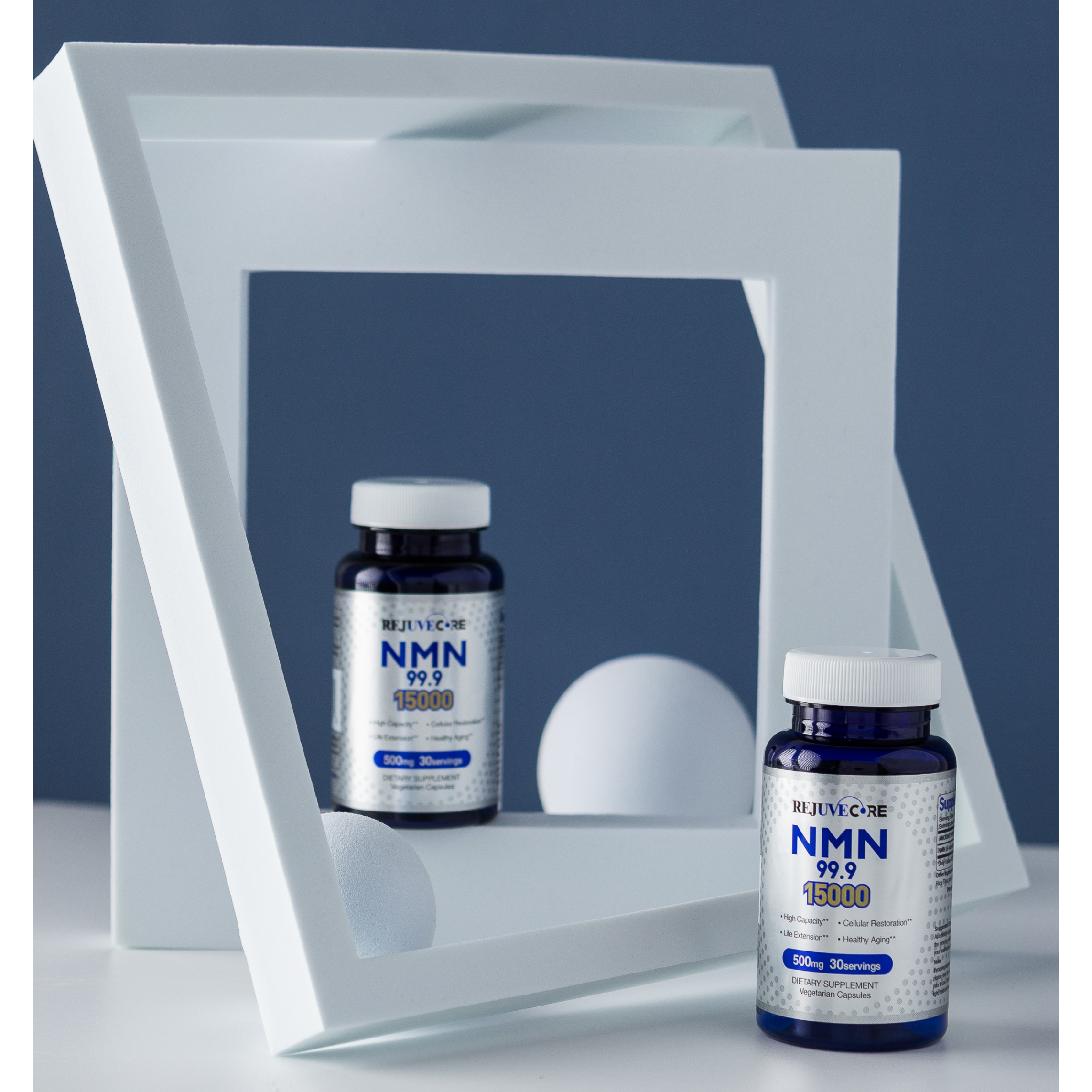 [사전예약]<b>리쥬브코어</b> NAD+ 고용량 고순도 99.9% 프리미엄 NMN 15000mg 120정 <b>노화방지</b>영양제  1개