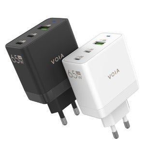 65W 지원 초고속 급속 충전기 GaN PD 3포트 USB C타입 멀티