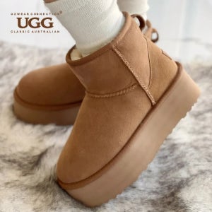 호주 오즈웨어 어그 클래식 미니 플랫폼 5CM 통굽 어그 부츠 OB360PP