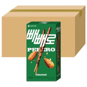롯데제과(주) 롯데 아몬드 빼빼로 37gx40개(1박스)
