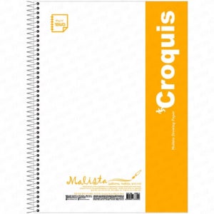 3000 아톰 말리스타 MC080-16 모조지 크로키북 80g 16절 (60매입) 낱개