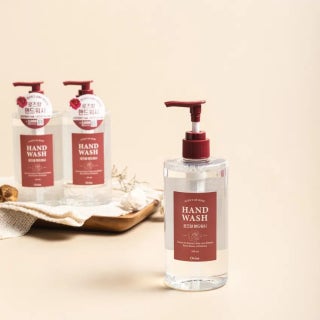 다이소 오릭스 퍼퓸 핸드워시 350 ml 로즈 향 1047032 제품 썸네일