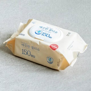 다이소 에끌라 깨끗한 물티슈 150 매 (캡형) 1017947 제품 썸네일