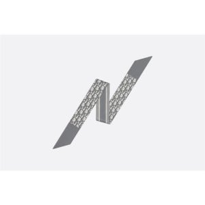 디올 오블리크 미차 스카프 그레이 실크 트윌 15DOB106I600C810 15DOB106I600 C810