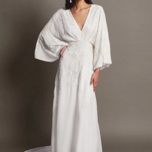 monsoon 드레스 아이보리 Camilla Embroided Wedding Dress, Ivory 111291042