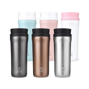 [캐리보틀] 360시그니처 보온 보냉 병 스텐 텀블러 450ml 캠핑 컵