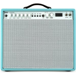 Revv Alpha Series D25 25/5 Watt 1x12 Combo-Bronco Baby Blue Custom w/White Grill Cloth & Celestion V