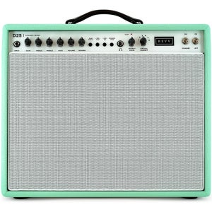 Revv Alpha Series D25 25/5 Watt 1x12 Combo-Bronco Seafoam Custom w/White Grill Cloth & Celestion G12