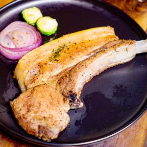 제주직송 제주 흑돼지 뼈삼겹 (구이용) 600g(2인분)