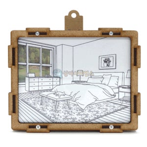 LED 마이홈 무드등 액자(침실)(1인용)