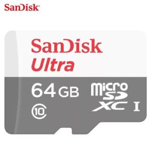 SanDisk Ultra microSDXC UHS-I 카드 (QUNR) (64GB)