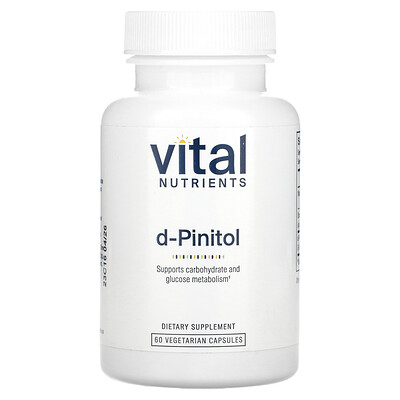Vital Nutrients d-피니톨, 베지 캡슐 60정