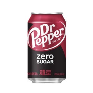 [코카] 닥터페퍼 제로 슈거 355ml x 24캔 콜라음료
