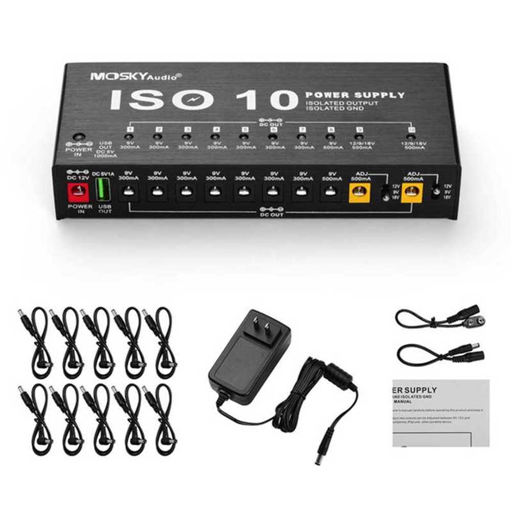 파워 서플라이 동작 이펙터 페달 일렉기타 12 TypeC POWER LOGIC 공급 미
