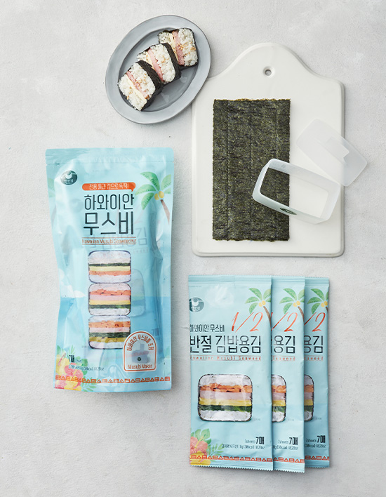 만전김 하와이안 무스비 반절 김밥용 김 성분 분석