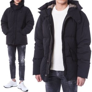 텐씨 아틱 다운 남성 후드 패딩 자켓 블랙 17CTCUC03075 003780 999