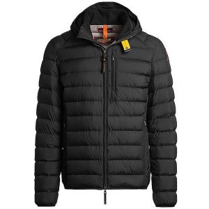파라점퍼스 라스트 미닛 경량 남성 후드 패딩 블랙 PMPU SL02 541