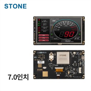 산업용 HMI LCD 디스플레이 7.0인치 800×480 감압식 STWI070WT