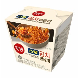 [씨제이제일제당] 햇반 스팸김치볶음밥 220g(컵) X 10개