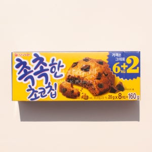 오리온 과자마켓 3200 촉촉한초코칩 8p 160gX20개입 1박스