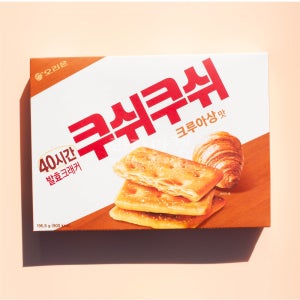 오리온 과자마켓 쿠쉬쿠쉬 크루아상맛 196.8gX16개입 1박스