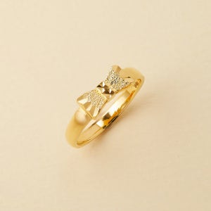 24k 순금 큐티 리본 반지 3.75g