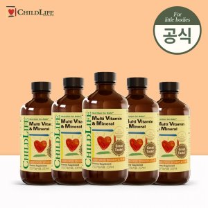 차일드라이프 멀티비타민 앤 미네랄 237ml 5개 세트