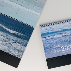 [탁상달력] 바다 캘린더 엽서 2024 신년달력, 온세 스튜디오