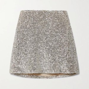 인더무드포러브 미니스커트 IN THE MOOD FOR LOVE Borthwick sequined tulle mini skirt 1647597331533734