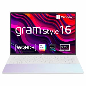 LG전자 2023 그램 스타일 16 코어i5 인텔 13세대  오로라 화이트  512GB  16GB  WIN11 Home  16Z90RS-GA56K