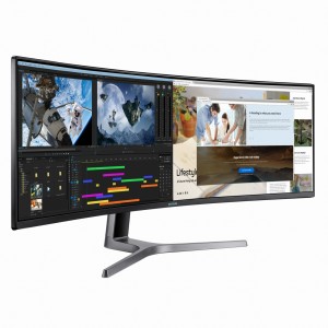 삼성전자 C49RG90 QLED DQHD 슈퍼울트라 와이트 49인치 피벗 게이밍