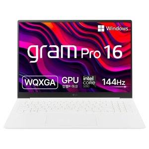 LG전자 2024 그램 Pro 16 코어Ultra5  에센스화이트  256GB  16GB  WIN11 Home  16Z90SP-GA5CK