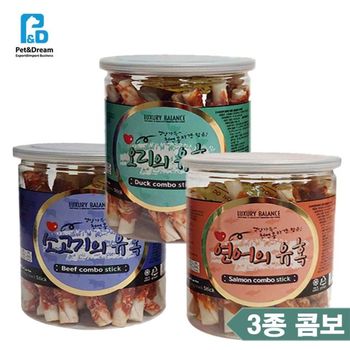 애완동물용품 럭셔리발란스 <b>콜라겐</b> 스틱 3종콤보 (WACCD4E)