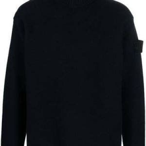 스톤아일랜드 558FA 고스트 피스 Geelong 울 Mock 넥 Knit Loose 핏 고스트피스 질롱 모크넥 니트 루즈핏 7915558FA V0020 /1