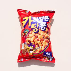 크라운 2000 카라멜콘땅콩 72gX16개입 1박스
