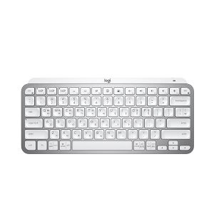 로지텍 코리아 MX Keys Mini 무선 블루투스 키보드 페일 그레이
